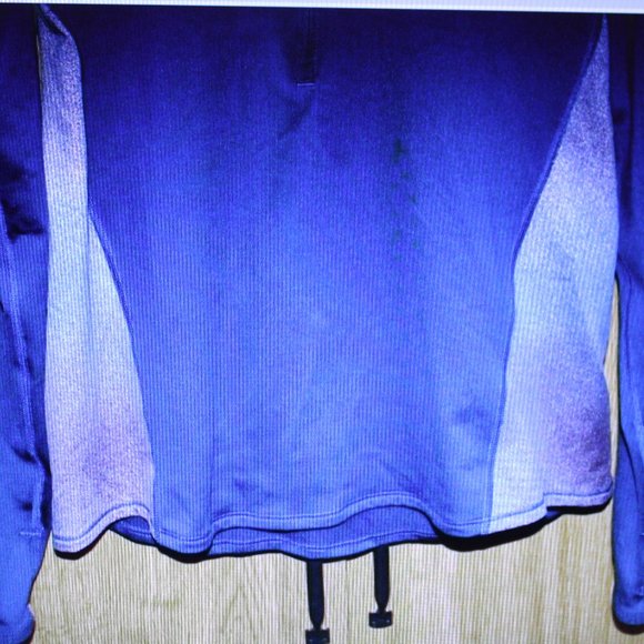 Hurley Cold Gear Active Wear Women's Sz Large Turquoise Jacket - Picture 3 of 6